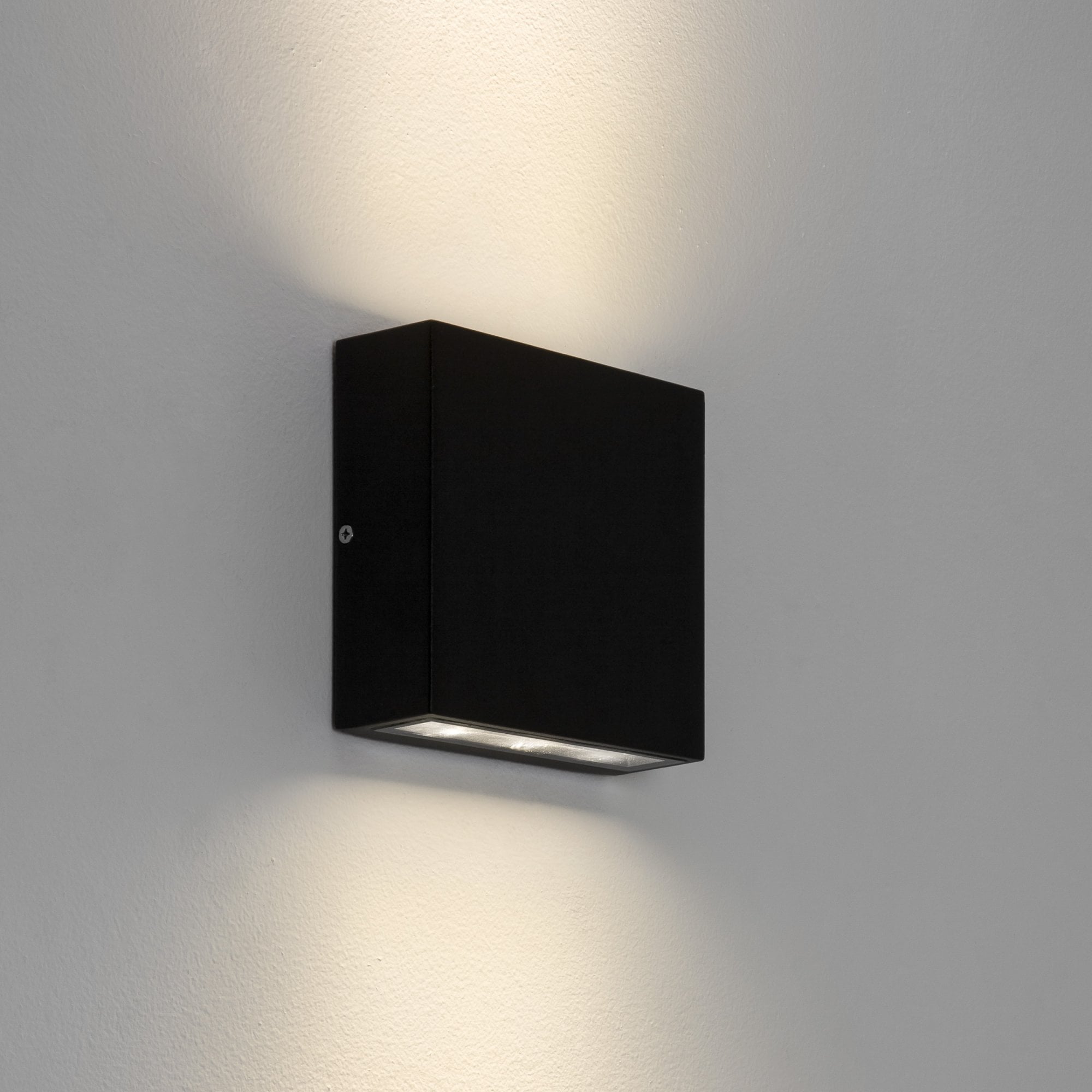 Elis Twin LED Outdoor Wall  Light Textured Black