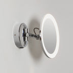 1373020 Mascali LED Bathroom Magnifying Mirror Polished Chrome