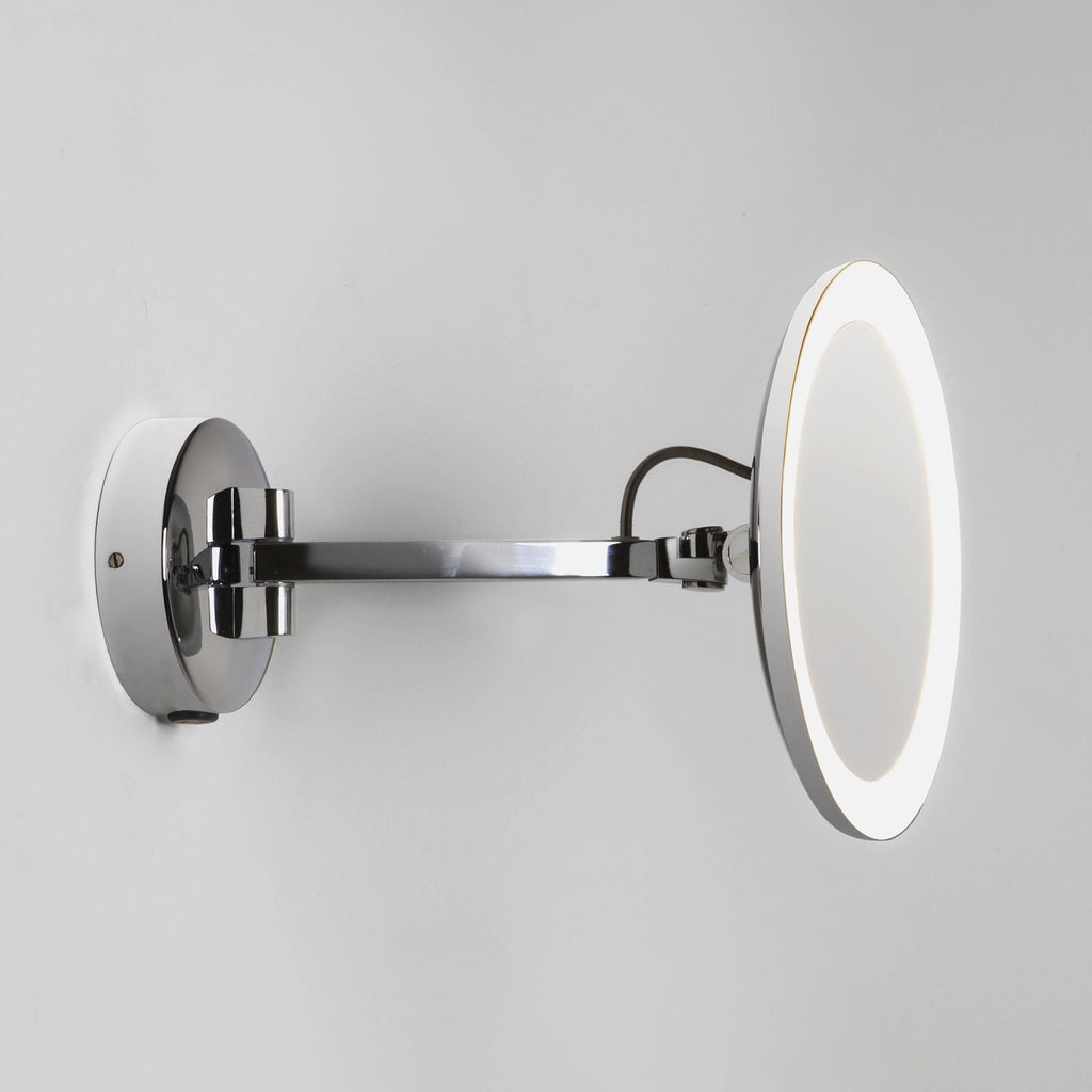 1373020 Mascali LED Bathroom Magnifying Mirror Polished Chrome