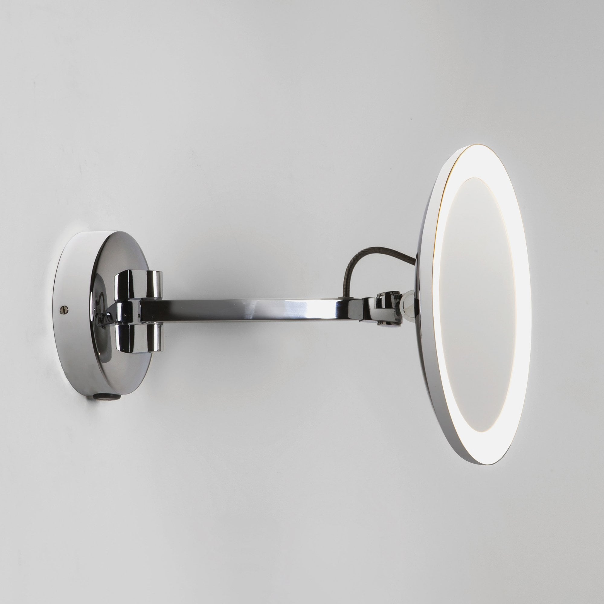 1373020 Mascali LED Bathroom Magnifying Mirror Polished Chrome