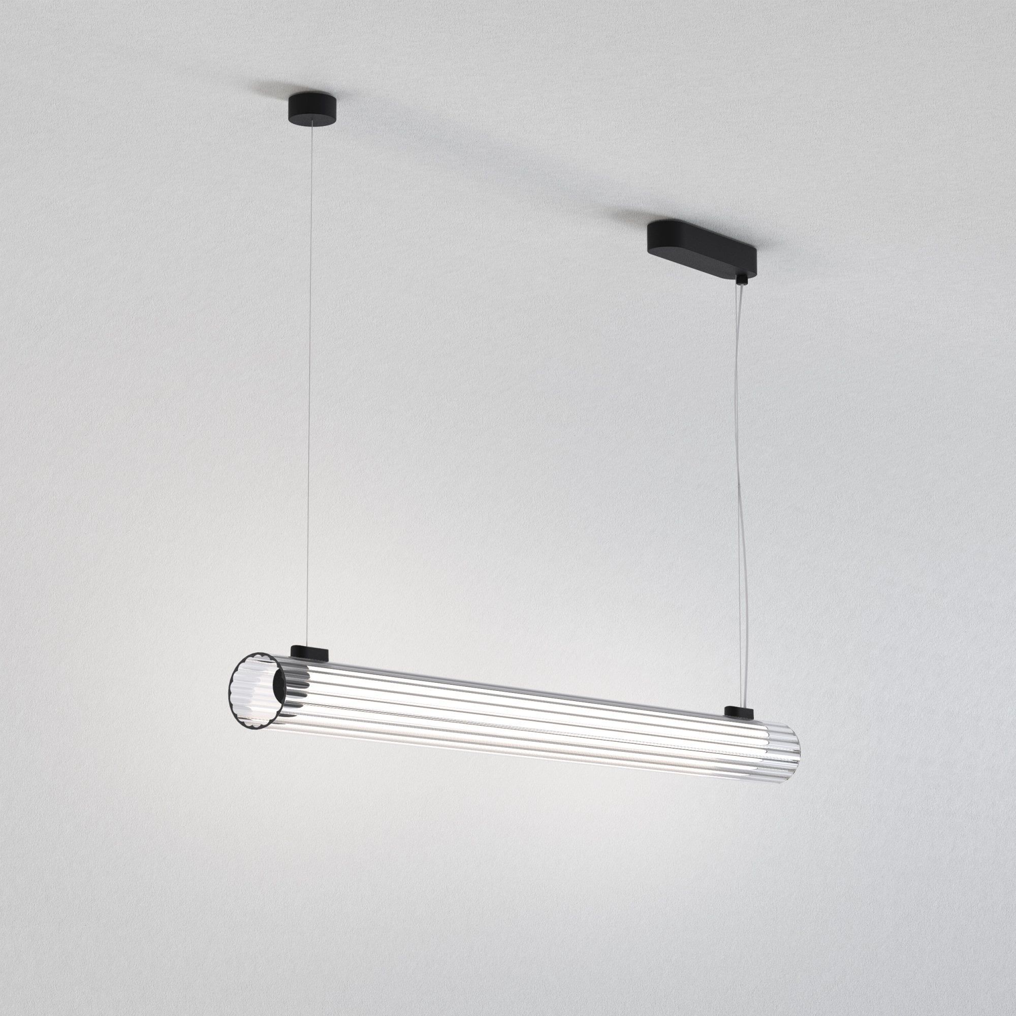 1409062 Io Pendant 1000 LED Pendant Light Matt Black
