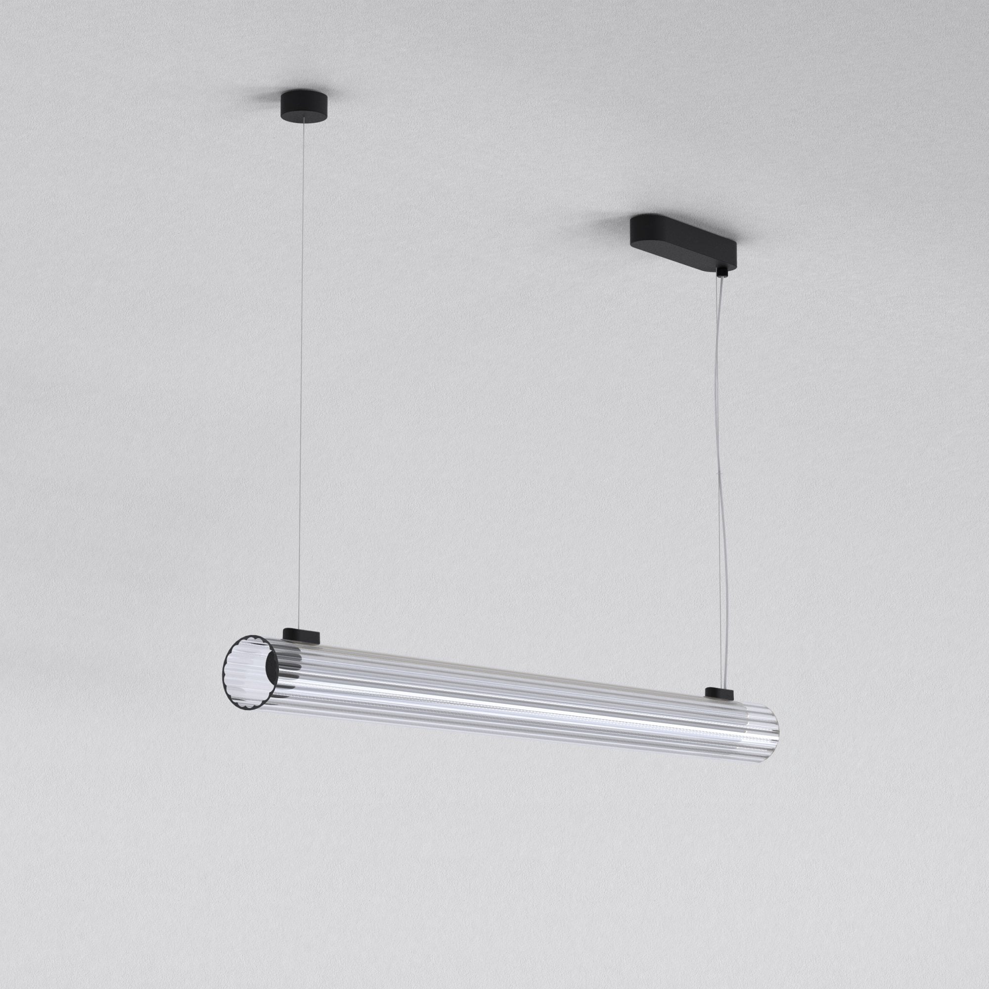 1409062 Io Pendant 1000 LED Pendant Light Matt Black