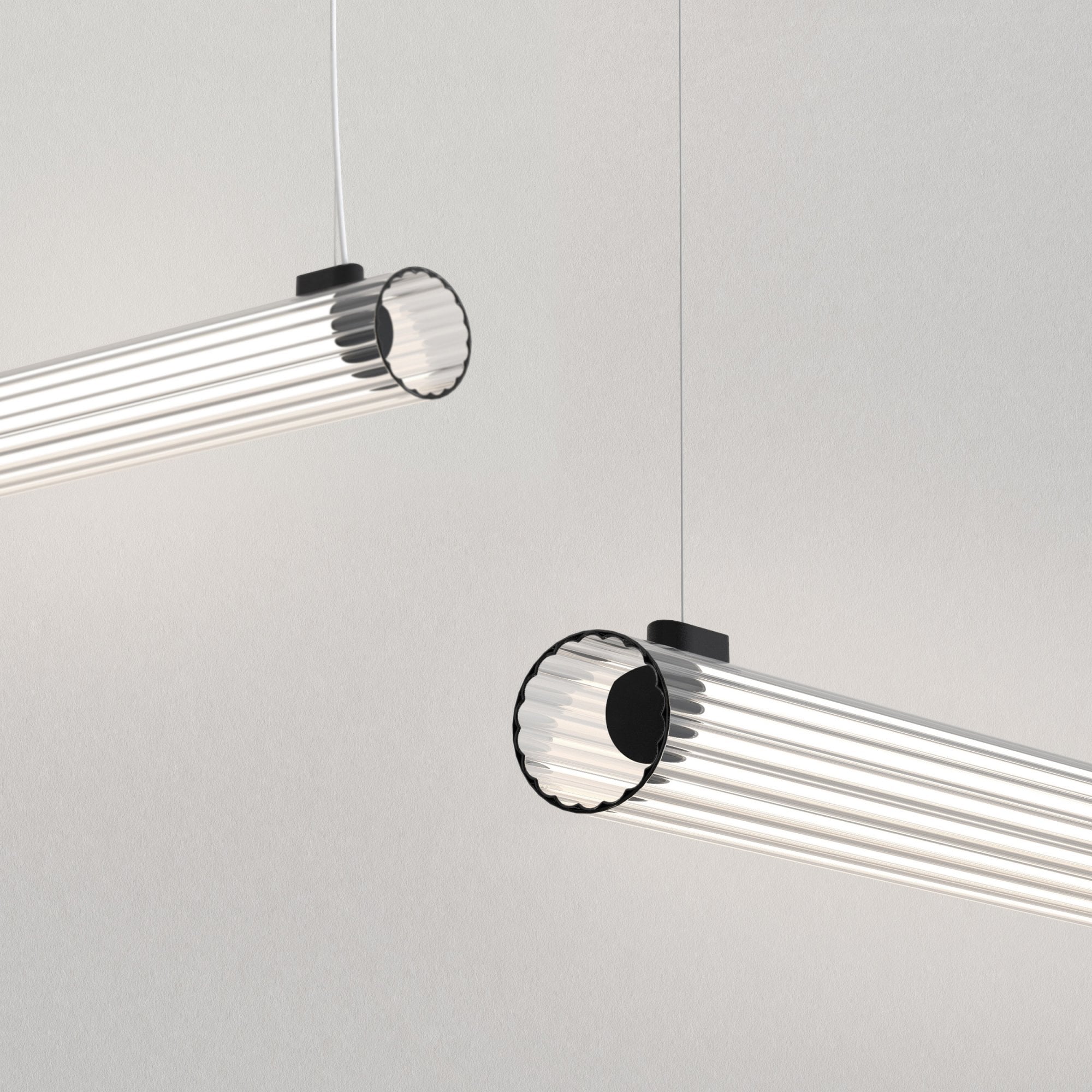 1409062 Io Pendant 1000 LED Pendant Light Matt Black