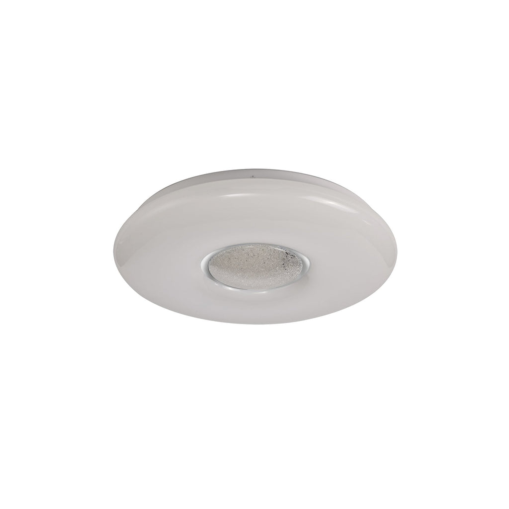 NL70919 Madison Flush Ceiling  Light LED CCT Switchable Opal White