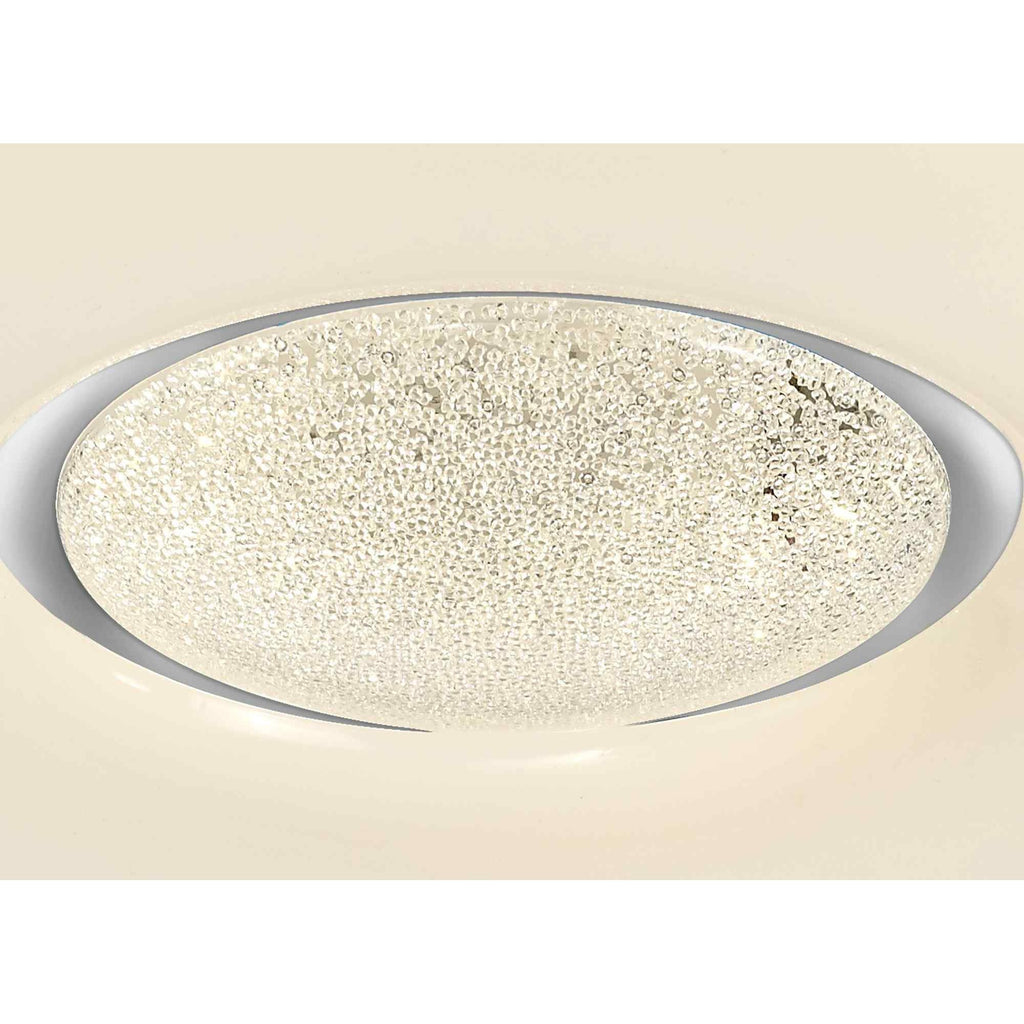 NL70919 Madison Flush Ceiling  Light LED CCT Switchable Opal White