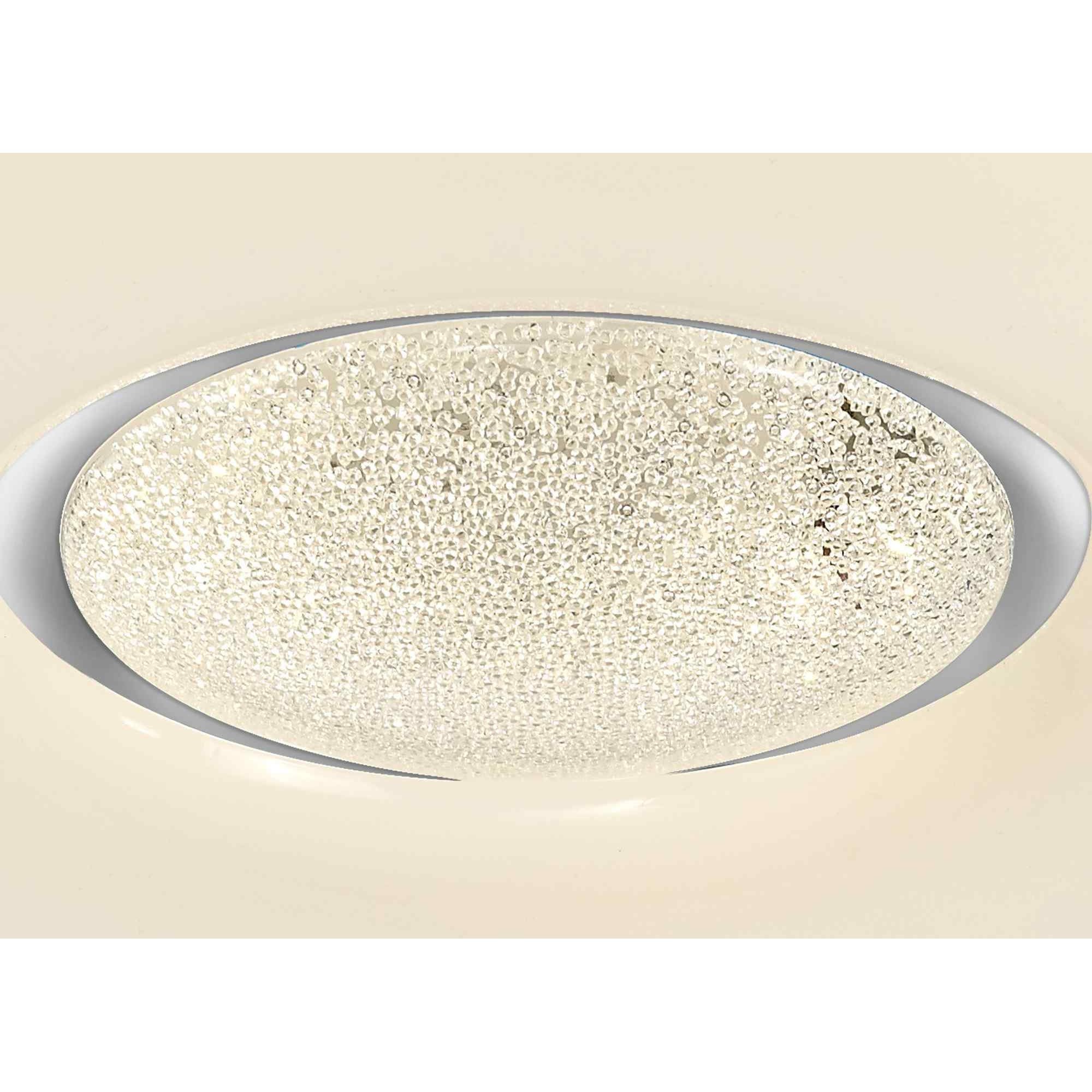NL70919 Madison Flush Ceiling  Light LED CCT Switchable Opal White