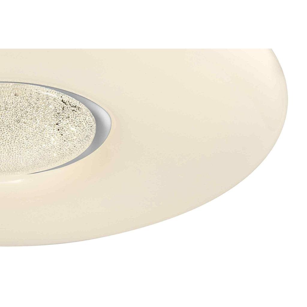 NL70919 Madison Flush Ceiling  Light LED CCT Switchable Opal White