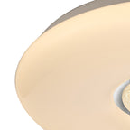 NL70919 Madison Flush Ceiling  Light LED CCT Switchable Opal White