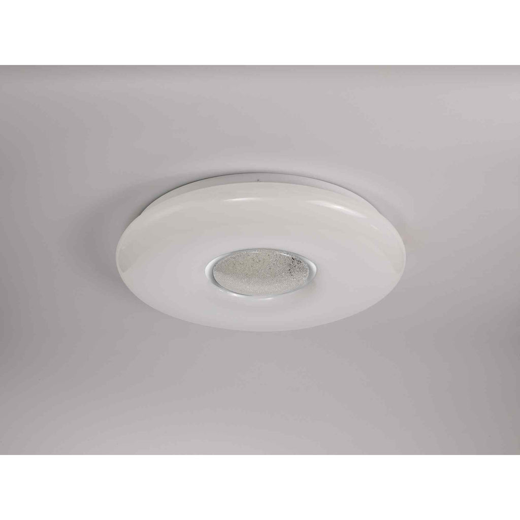 NL70919 Madison Flush Ceiling  Light LED CCT Switchable Opal White