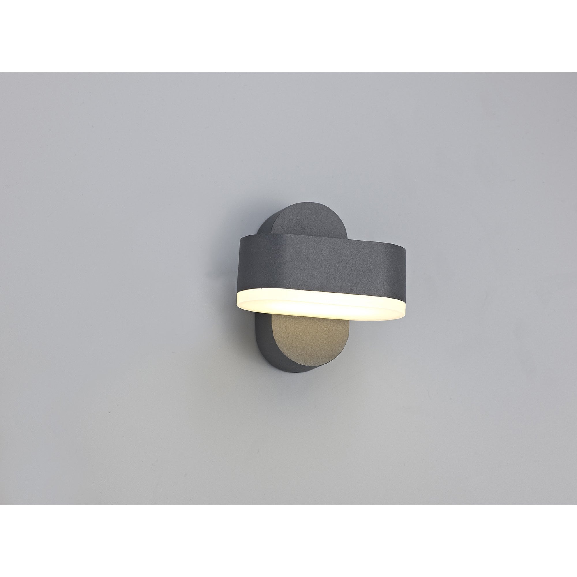NL72119 Maisie 1 Light Adjustable Wall Lamp LED Anthracite