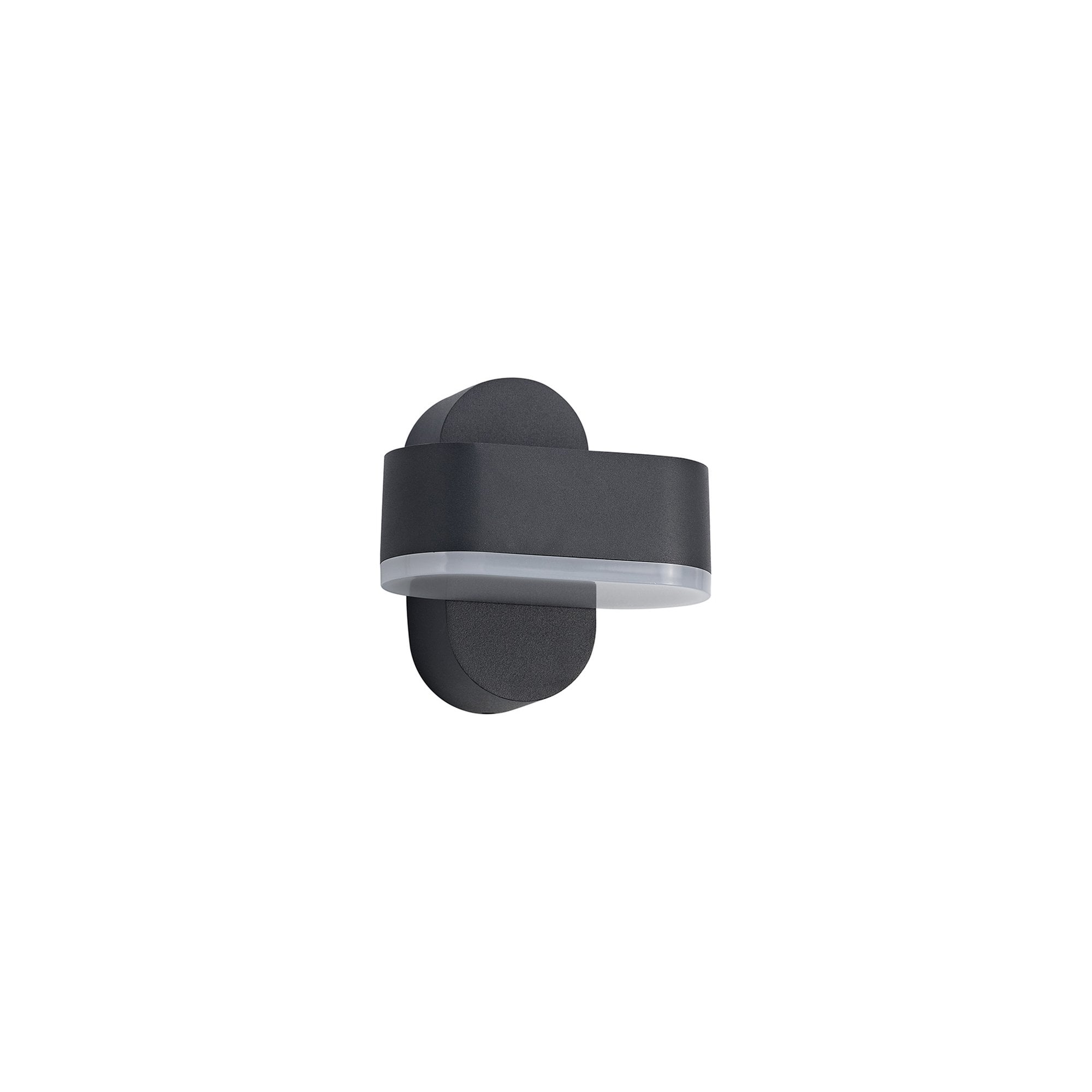 NL72119 Maisie 1 Light Adjustable Wall Lamp LED Anthracite