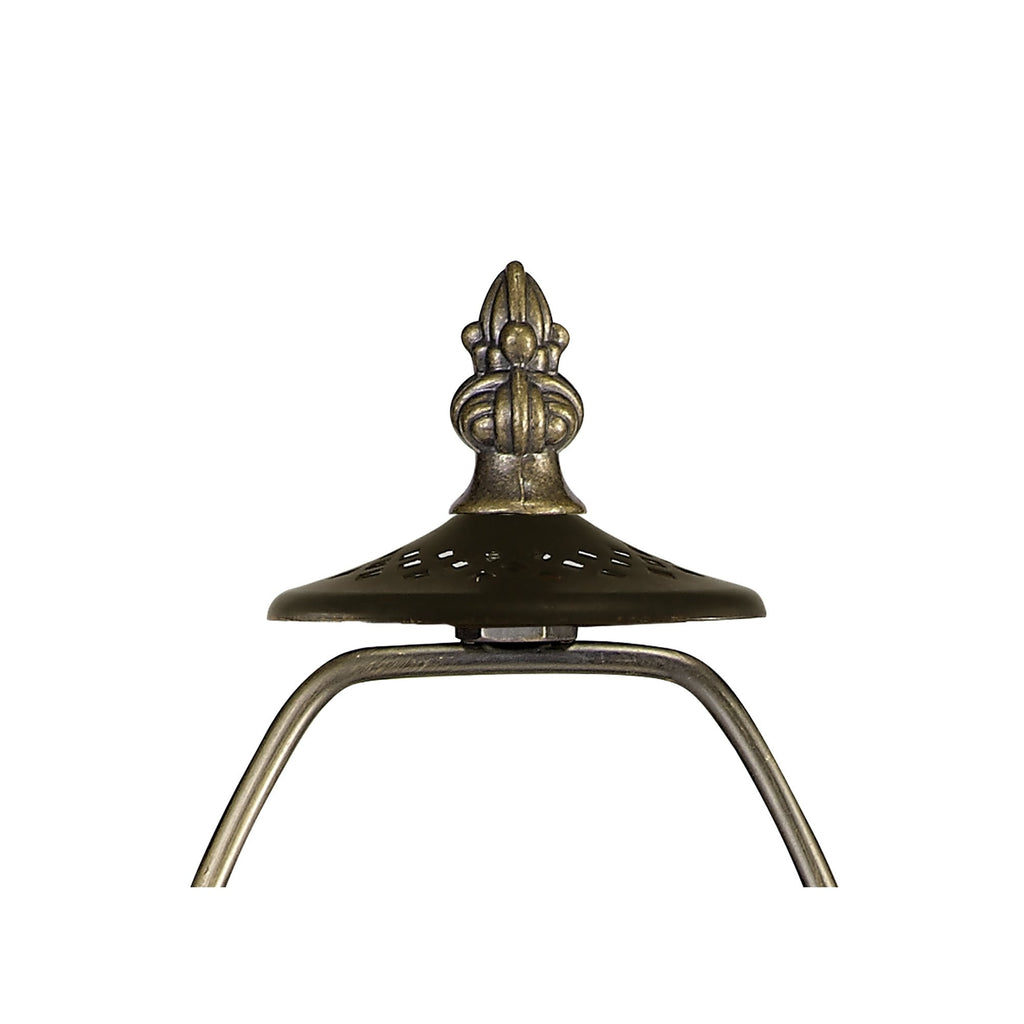 NL72819 Major 48cm Tree Like Table Lamp 1 Light Aged Antique Brass