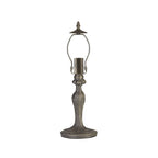 NL72829 Major 47.5cm Curved Table Lamp 1 Light Aged Antique Brass