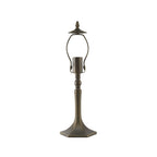 NL72839 Major 48cm Octagonal Table Lamp 1 Light Aged Antique Brass