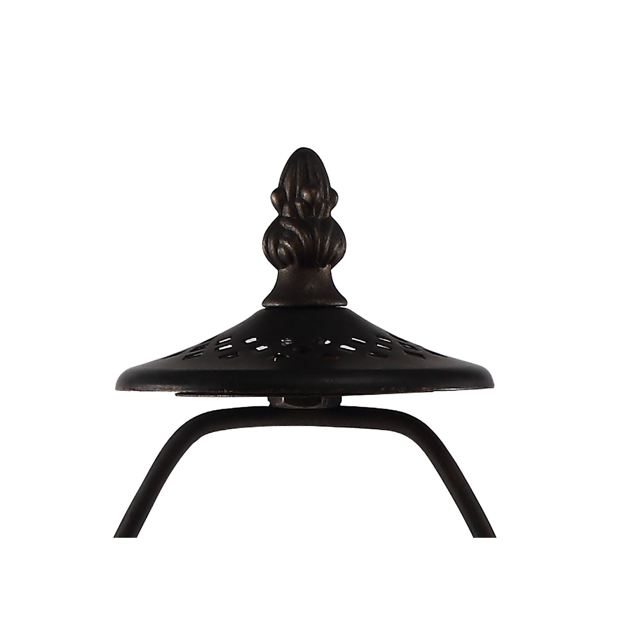 NL72839 Major 48cm Octagonal Table Lamp 1 Light Aged Antique Brass
