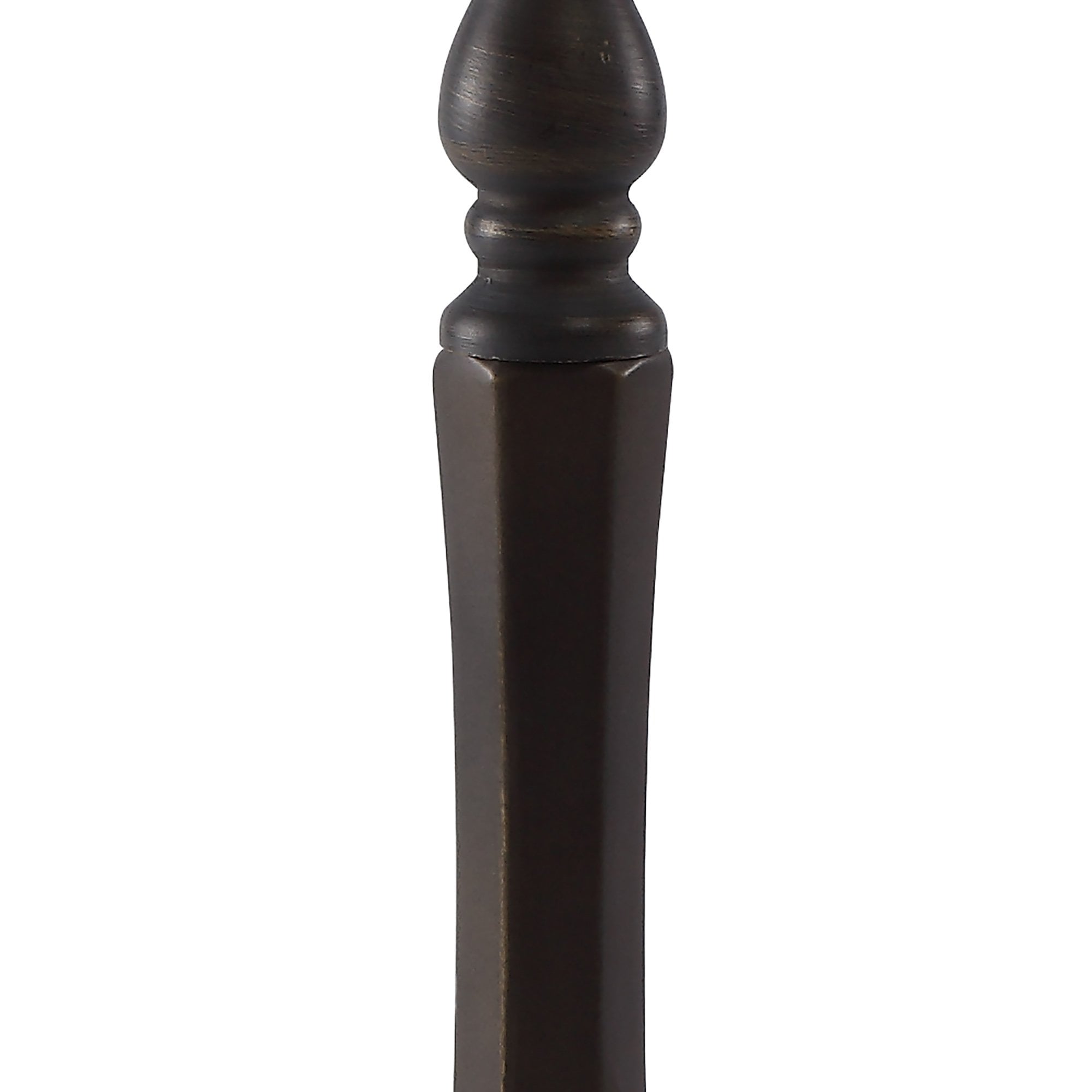 NL72839 Major 48cm Octagonal Table Lamp 1 Light Aged Antique Brass