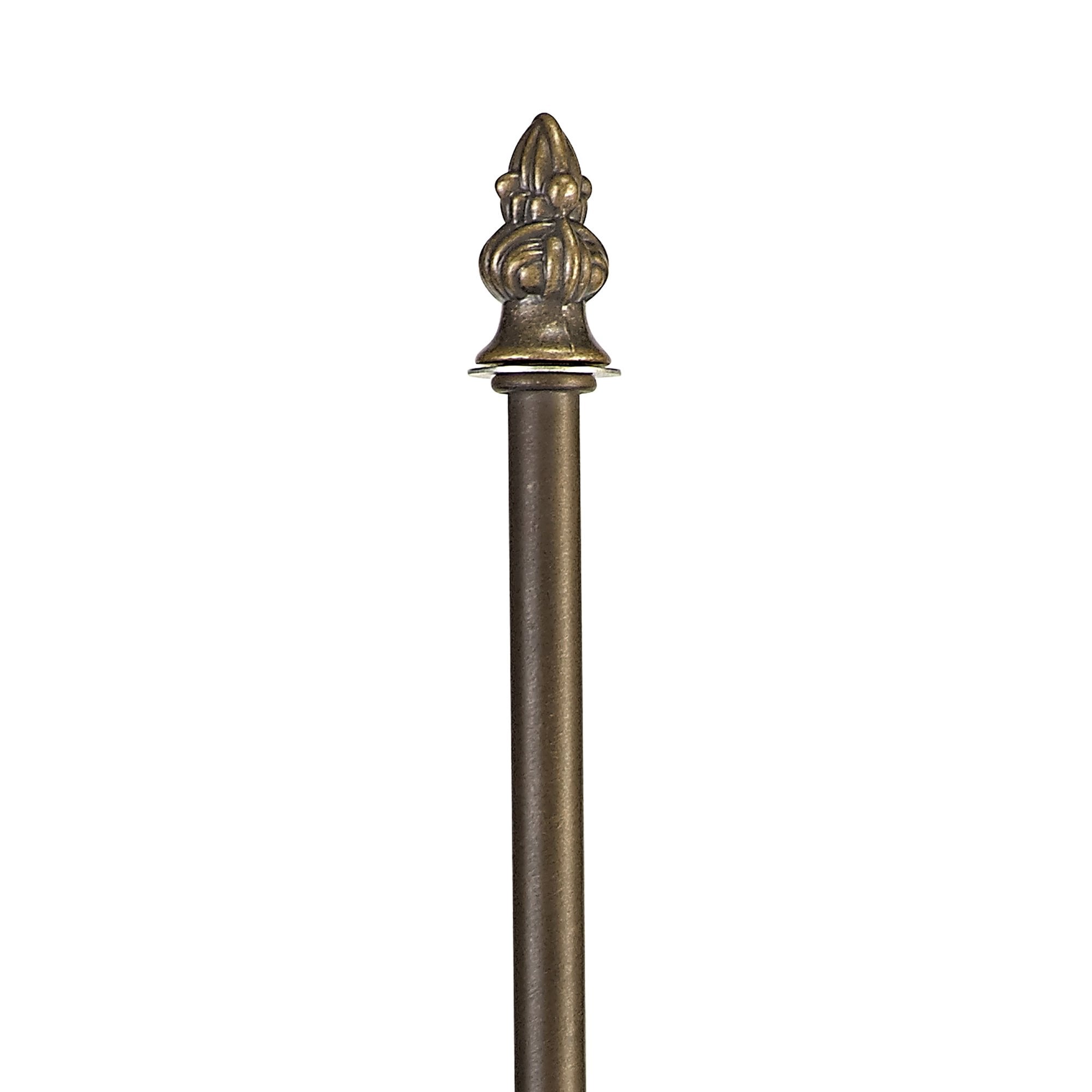 NL72849 Major 56cm Tree Like Table Lamp 2 Light Aged Antique Brass