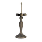NL72859 Major 56cm Curved Table Lamp 2 Light Aged Antique Brass