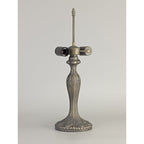 NL72859 Major 56cm Curved Table Lamp 2 Light Aged Antique Brass