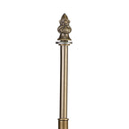 NL72869 Major 52.5cm Octagonal Table Lamp 2 Light Aged Antique Brass