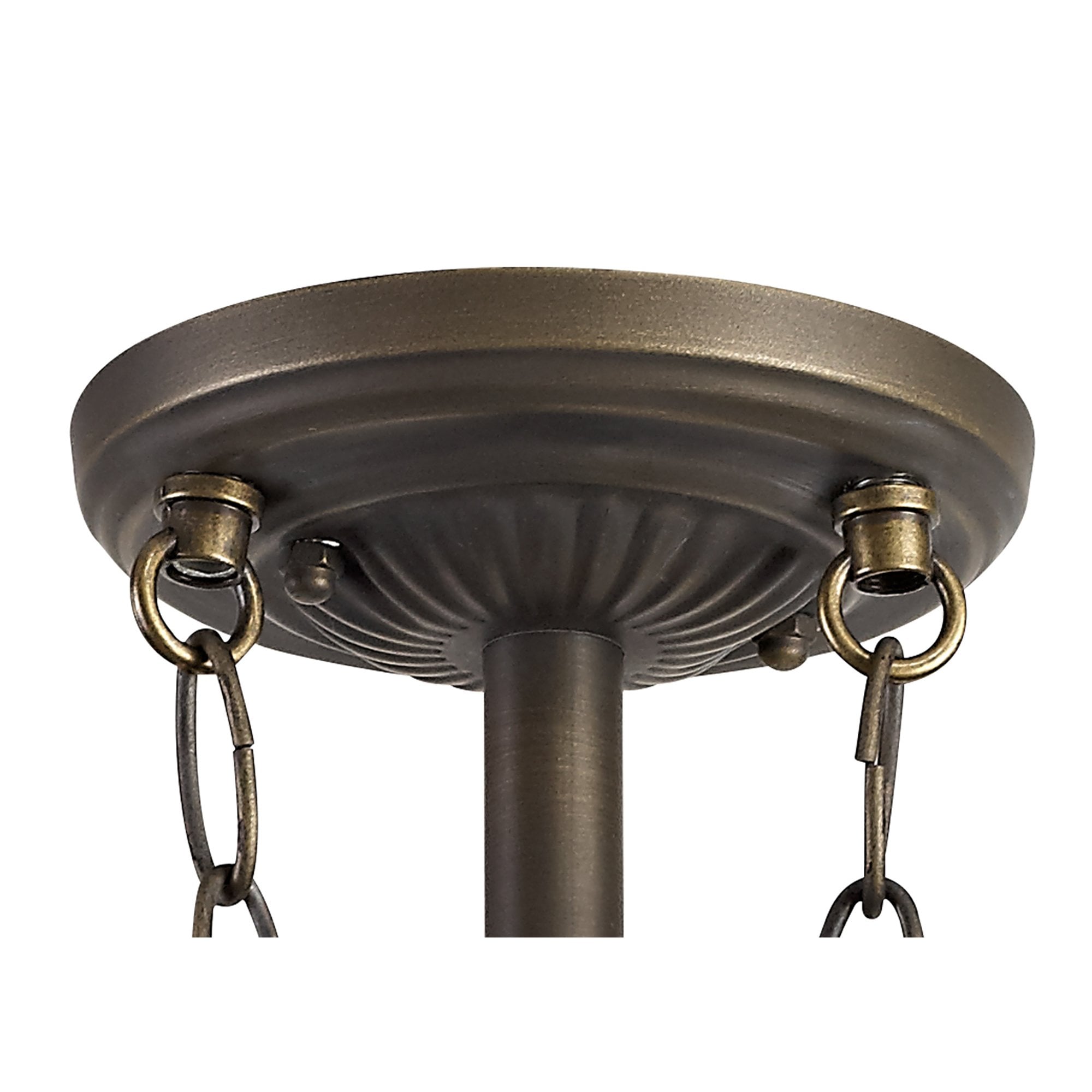 NL72919 Major Semi Ceiling Kit 3 Light Aged Antique Brass