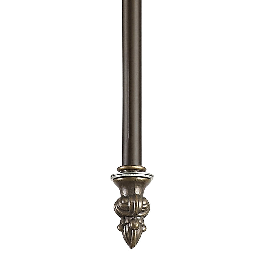 NL72919 Major Semi Ceiling Kit 3 Light Aged Antique Brass