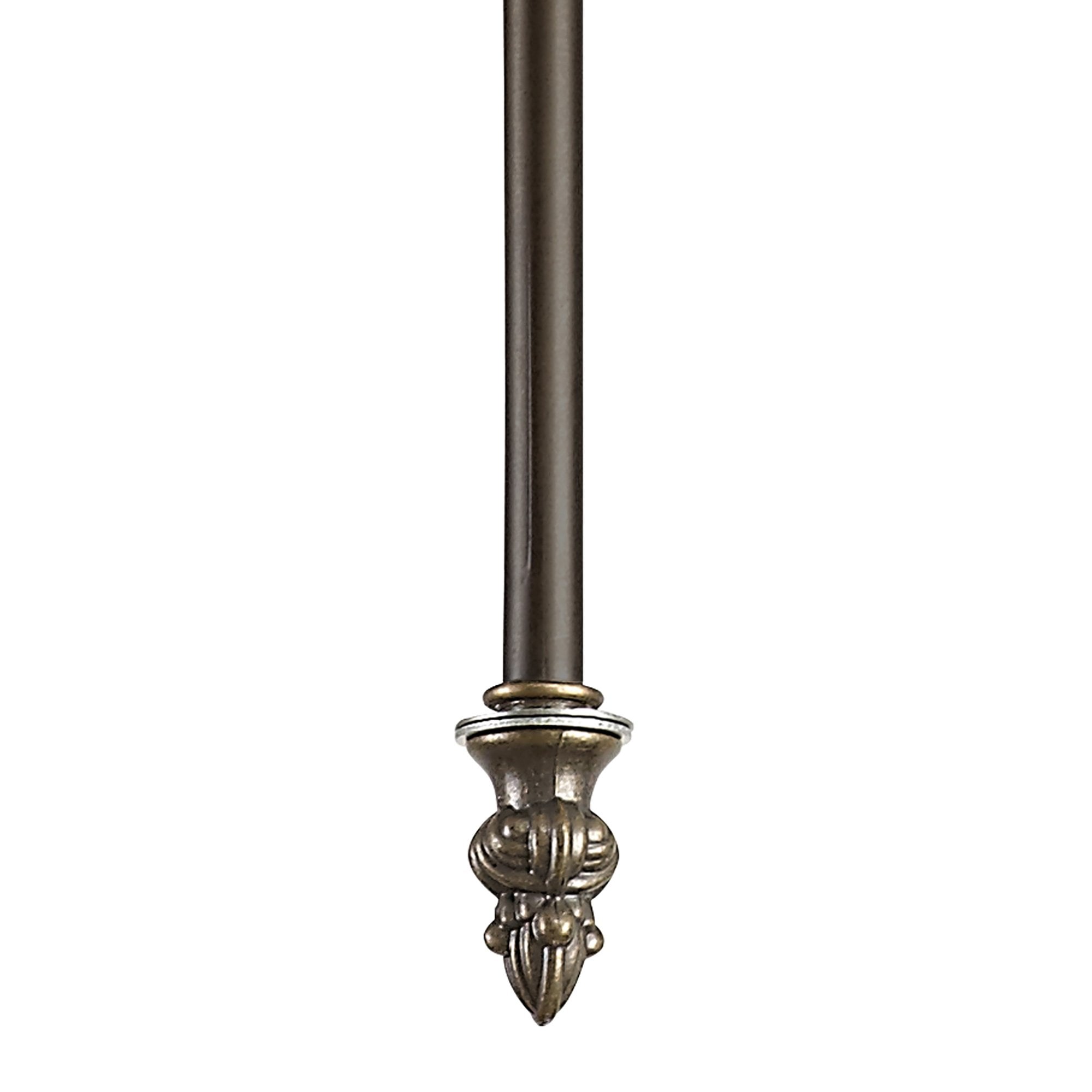 NL72919 Major Semi Ceiling Kit 3 Light Aged Antique Brass