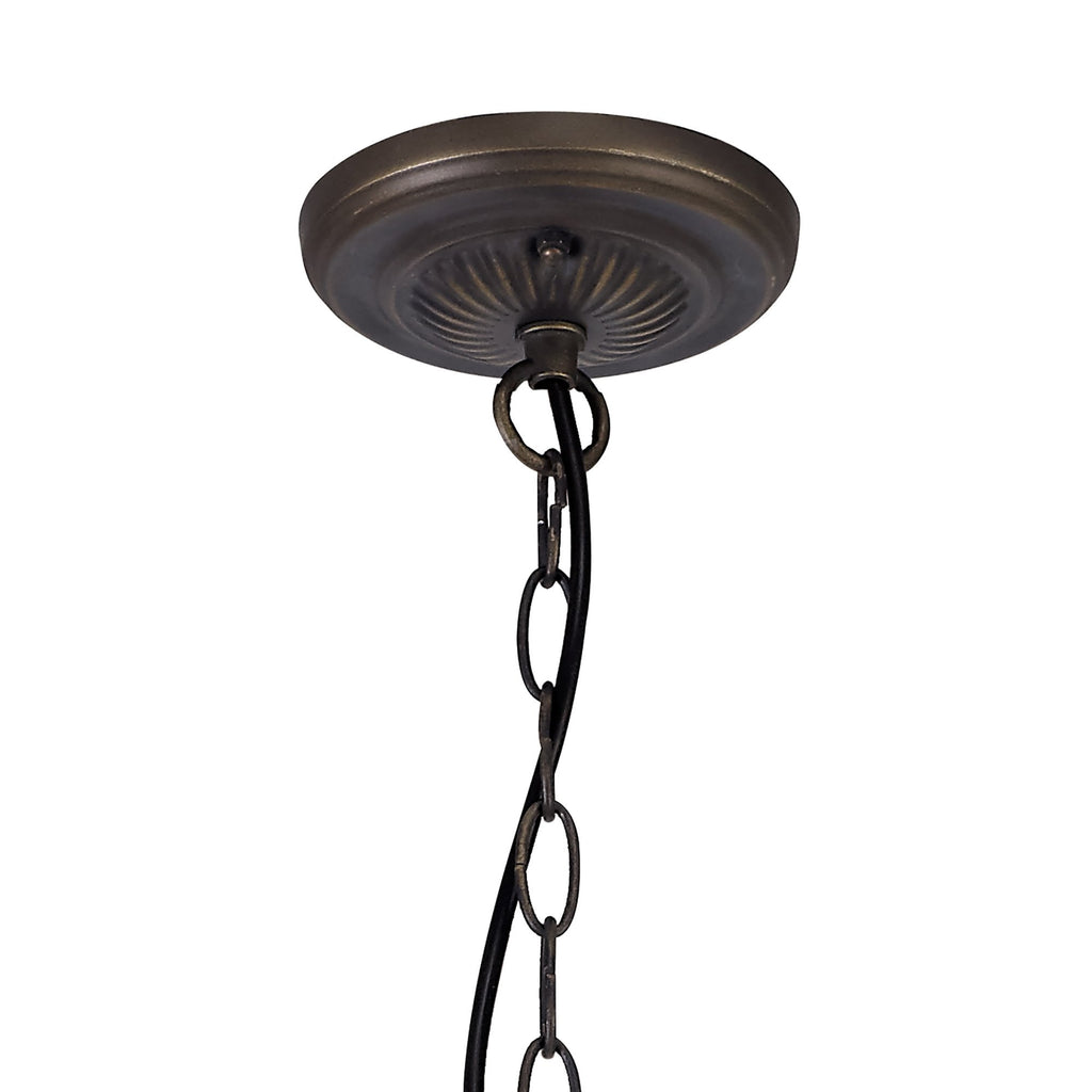NL72929 Major Up Lighter Suspension Kit 2 Light Aged Antique Brass