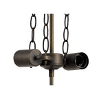 NL72929 Major Up Lighter Suspension Kit 2 Light Aged Antique Brass