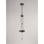 NL72939 Major Up Lighter Suspension Kit 3 Light Aged Antique Brass