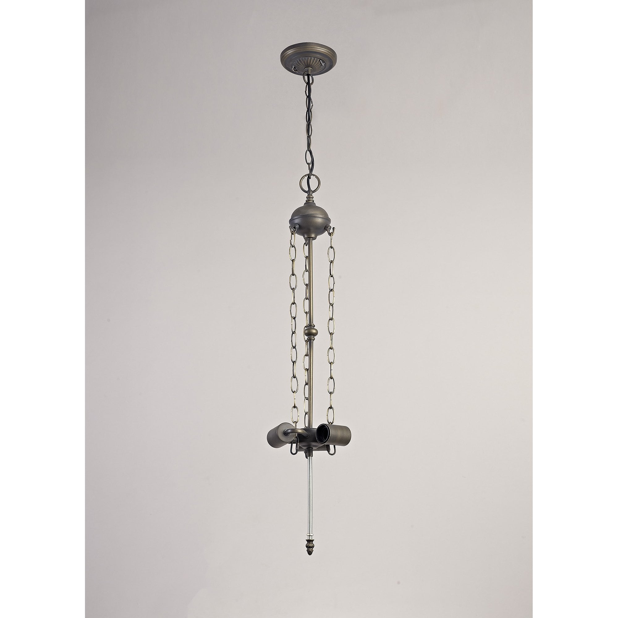 NL72939 Major Up Lighter Suspension Kit 3 Light Aged Antique Brass