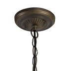 NL72939 Major Up Lighter Suspension Kit 3 Light Aged Antique Brass