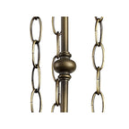 NL72939 Major Up Lighter Suspension Kit 3 Light Aged Antique Brass