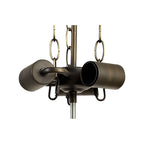NL72939 Major Up Lighter Suspension Kit 3 Light Aged Antique Brass