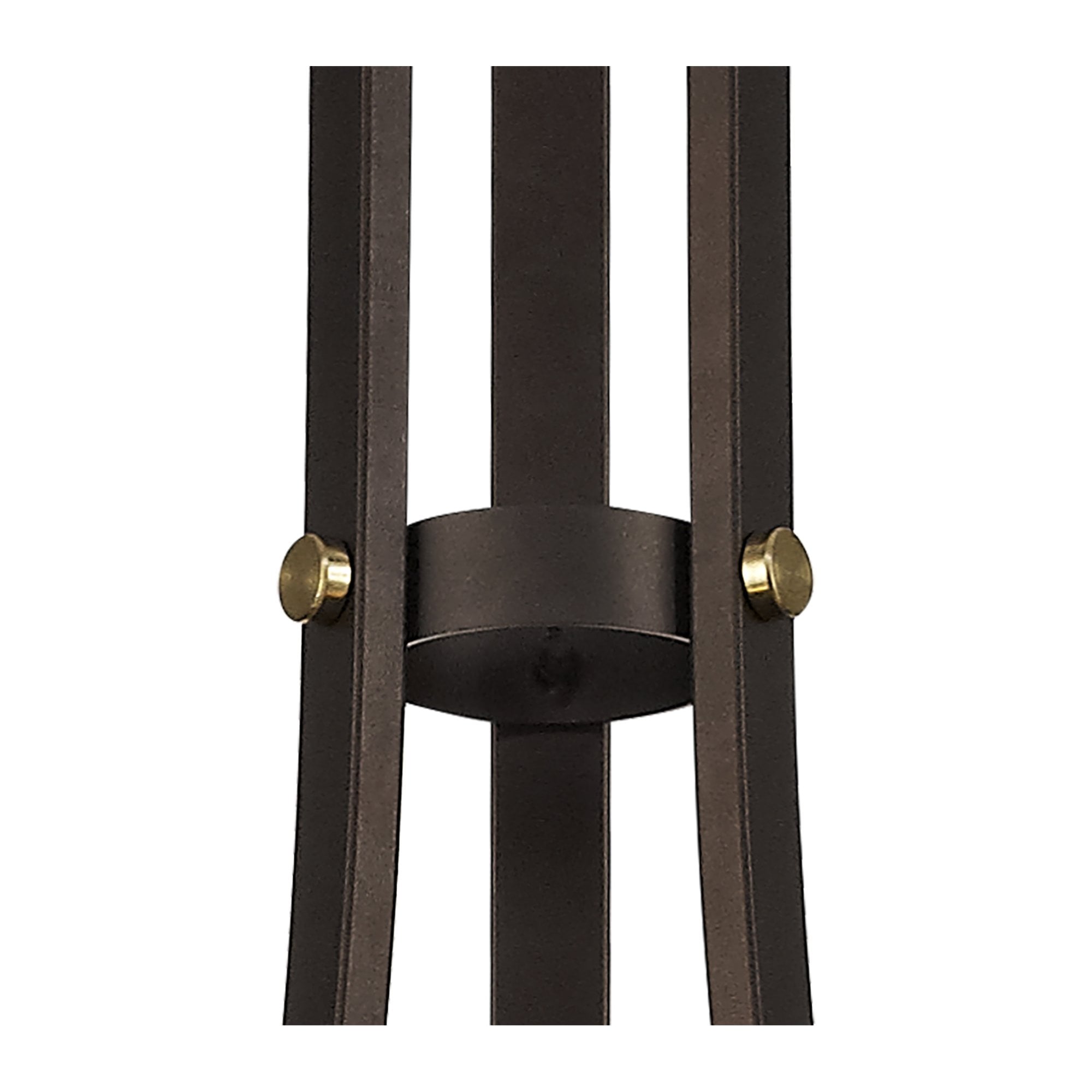 NL75519 Malcom Pendant 3 Light Brown Oxide/Bronze With Clear Glass Shades
