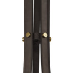 NL75529 Malcom Pendant 5 Light Brown Oxide/Bronze With Clear Glass Shades