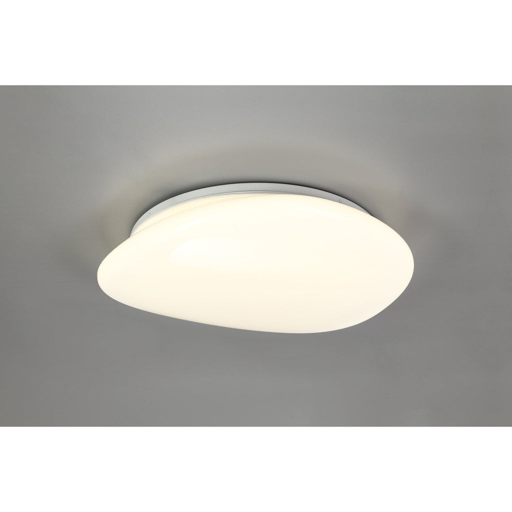 NL77559 Malcomo Bathroom Ceiling  Light LED White Acrylic