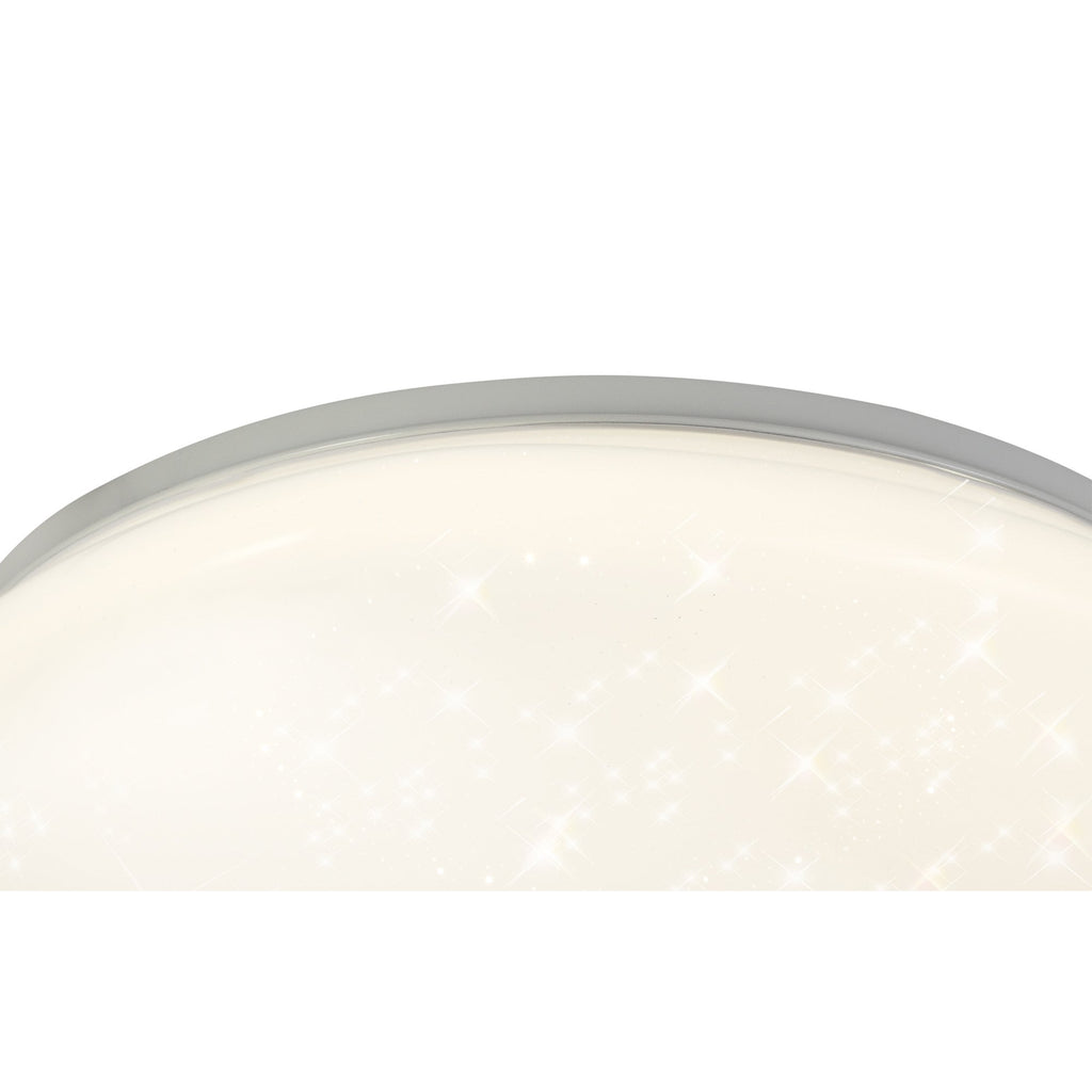 NL77559 Malcomo Bathroom Ceiling  Light LED White Acrylic