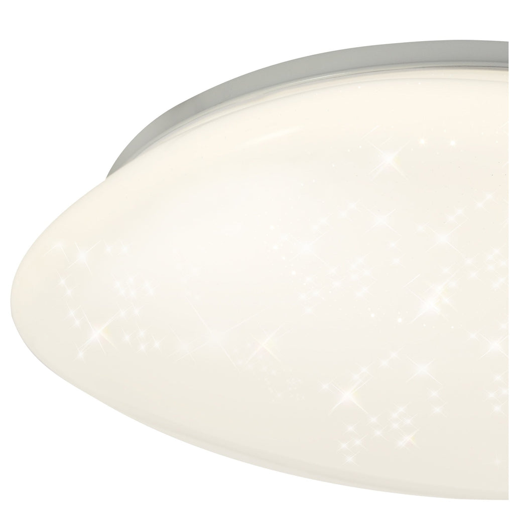 NL77559 Malcomo Bathroom Ceiling  Light LED White Acrylic