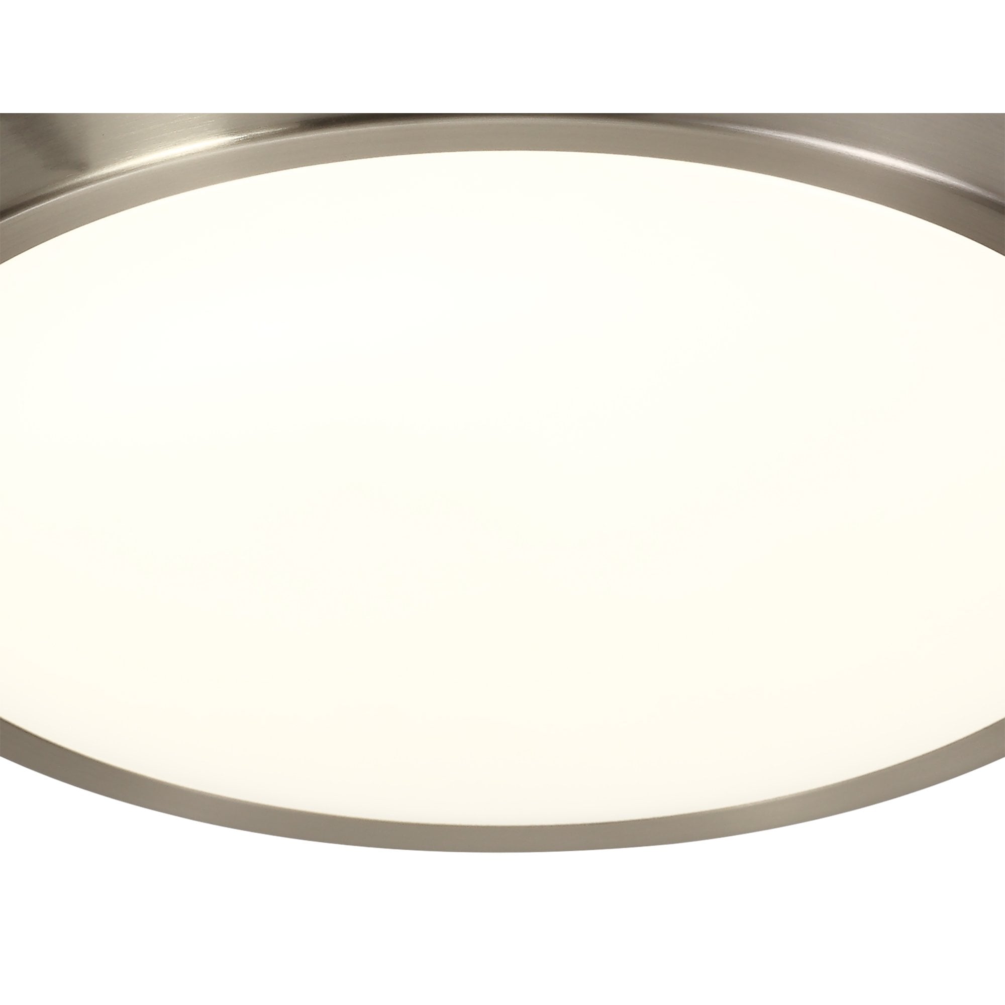 NL77569 Mama Bathroom Ceiling  Light LED Satin Nickel/White