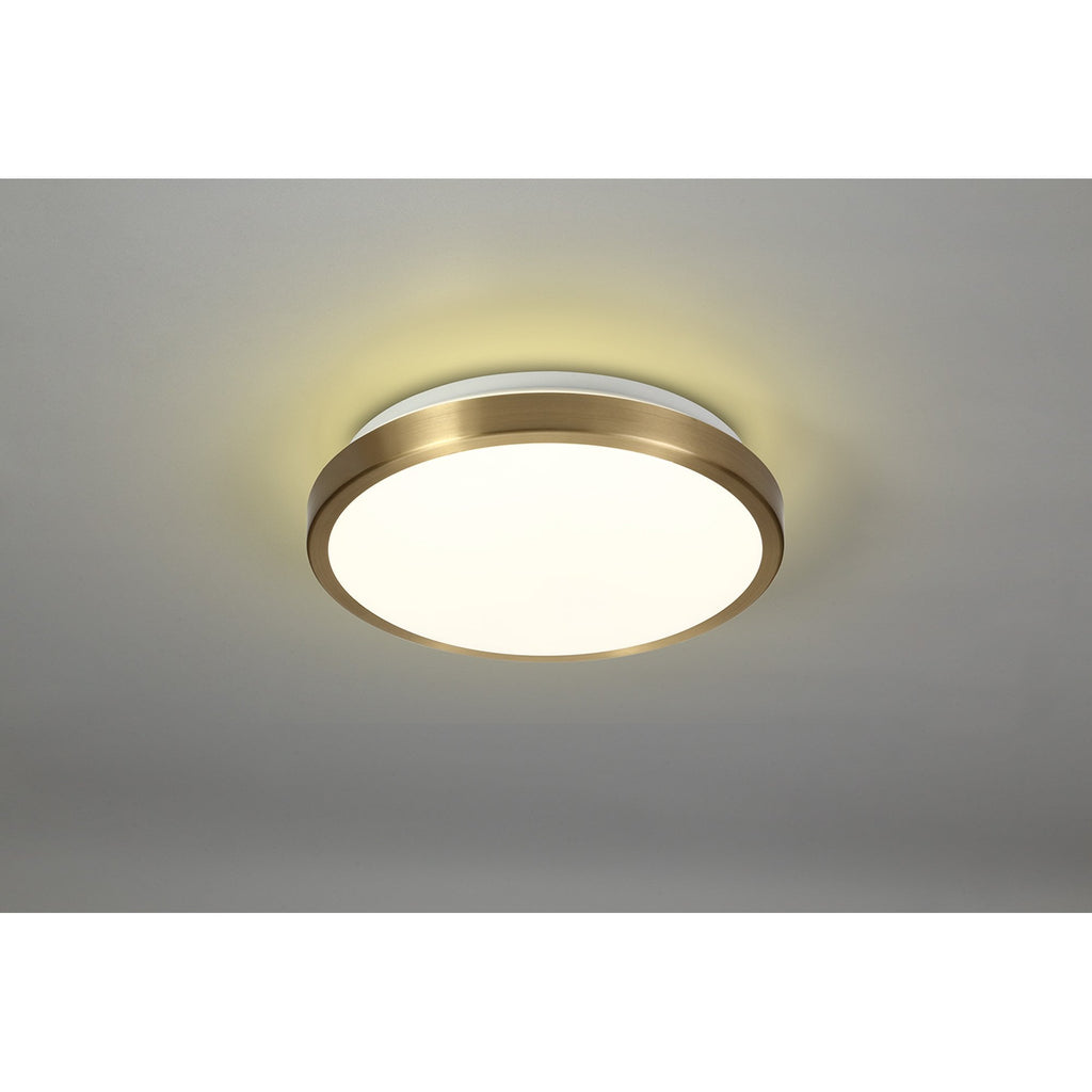 NL77579 Mama Bathroom Ceiling  Light LED Soft Bronze/White