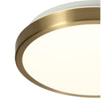 NL77579 Mama Bathroom Ceiling  Light LED Soft Bronze/White
