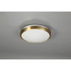 NL77579 Mama Bathroom Ceiling  Light LED Soft Bronze/White