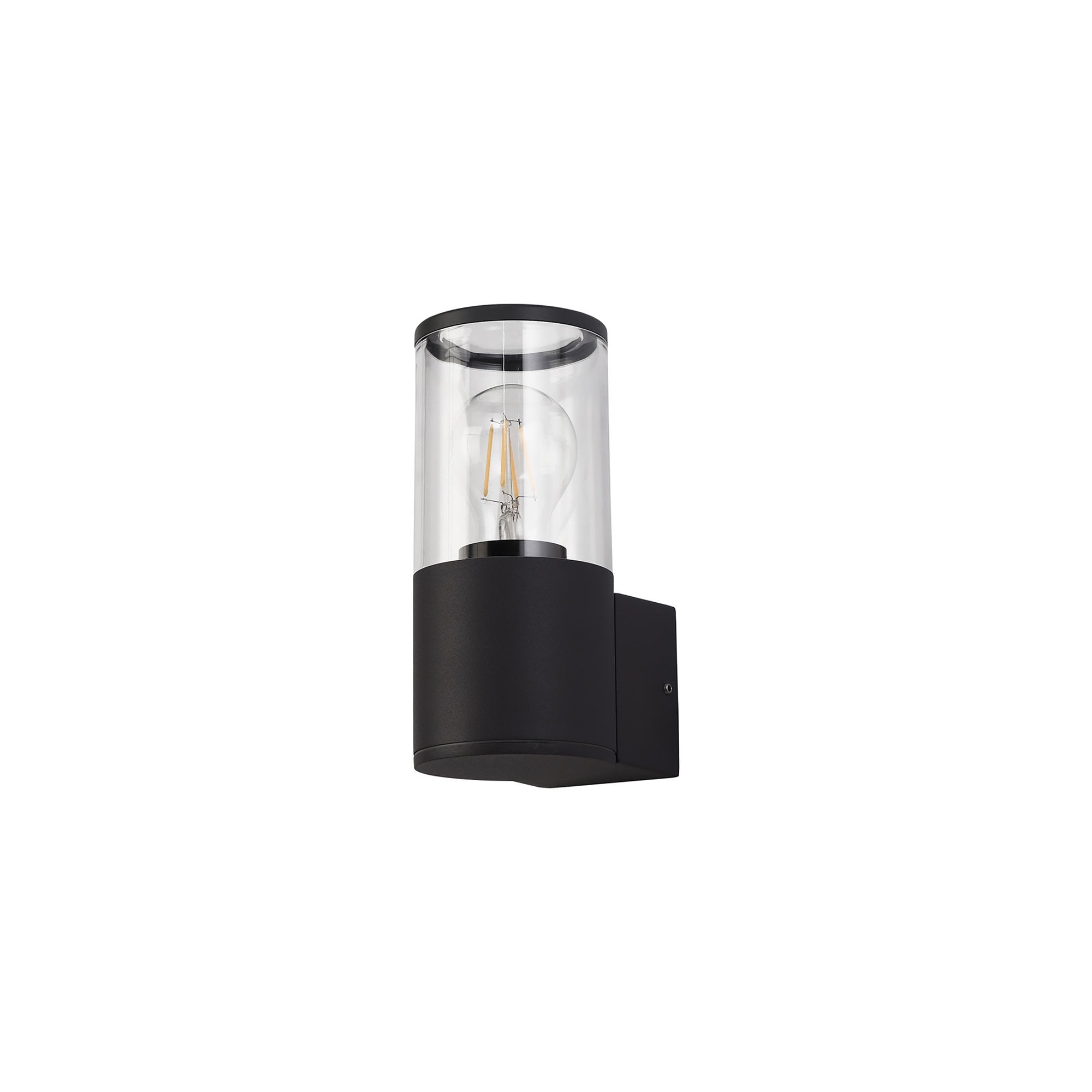 NL7775/CL9 Marc Outdoor Wall Lamp 1 Light Anthracite/Clear