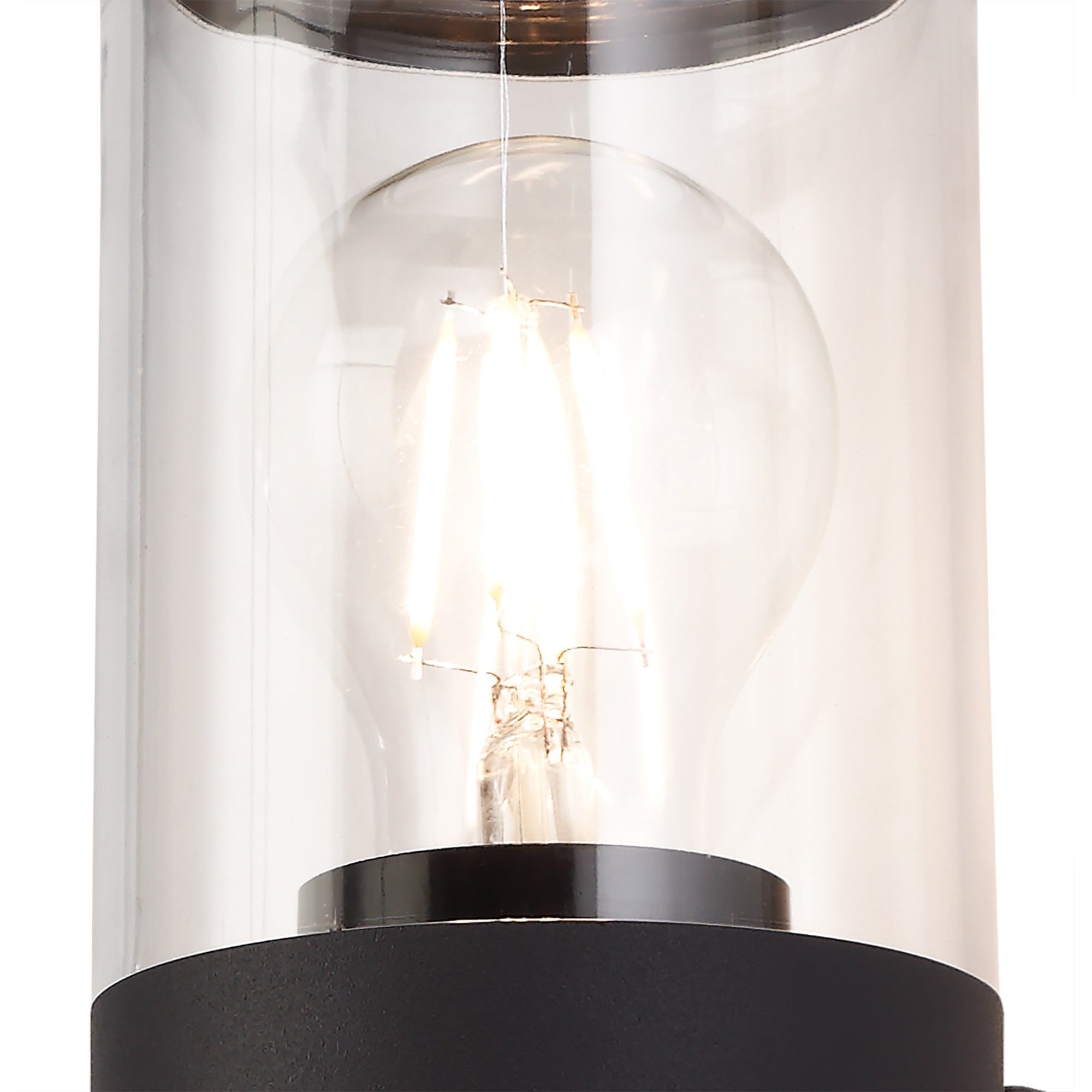 NL7775/CL9 Marc Outdoor Wall Lamp 1 Light Anthracite/Clear