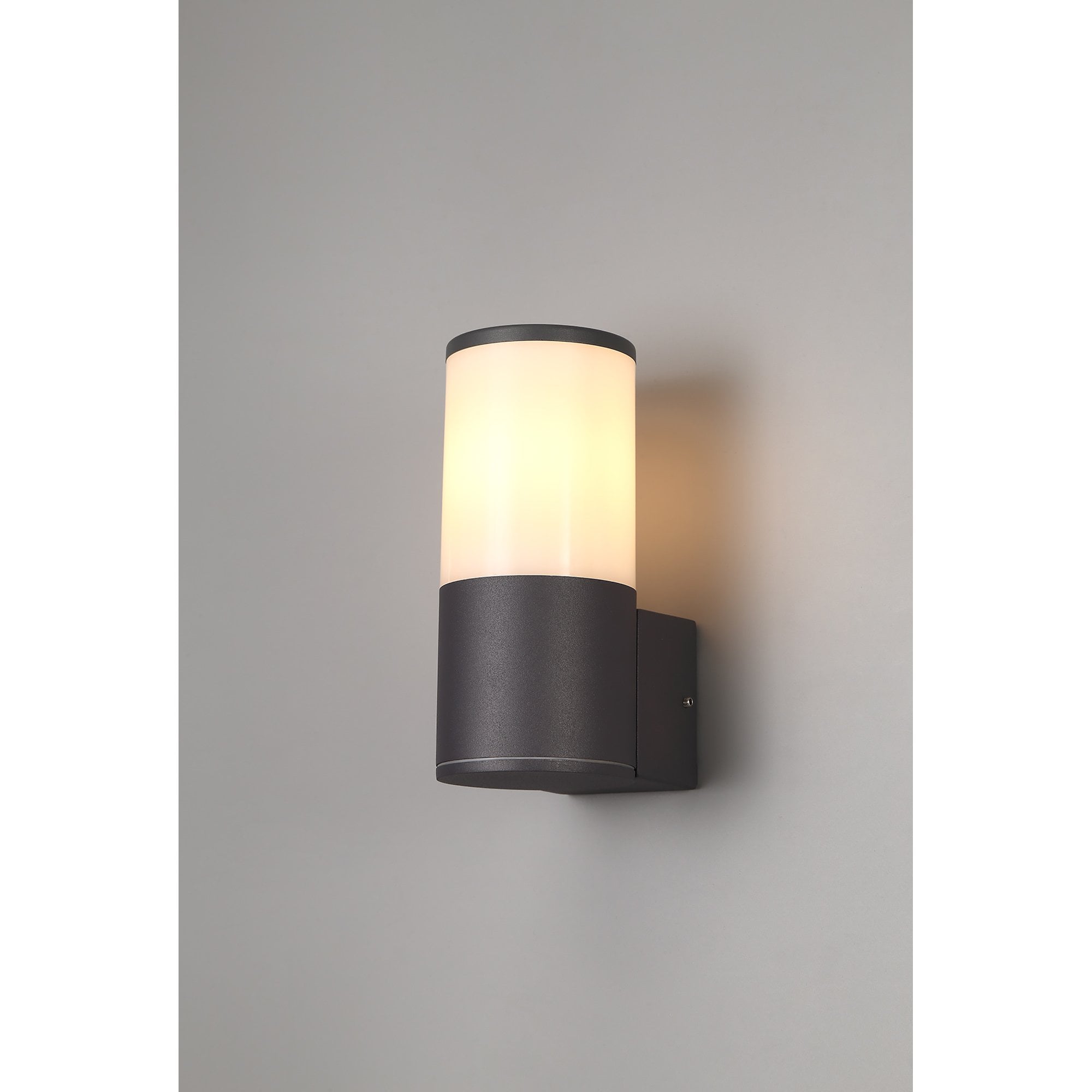 Marc Outdoor Wall  Lamp 1 Light Anthracite/Opal