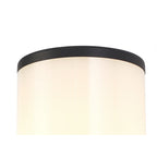 NL7775/OP9 Marc Outdoor Wall Lamp 1 Light Anthracite/Opal