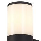 NL7775/OP9 Marc Outdoor Wall Lamp 1 Light Anthracite/Opal