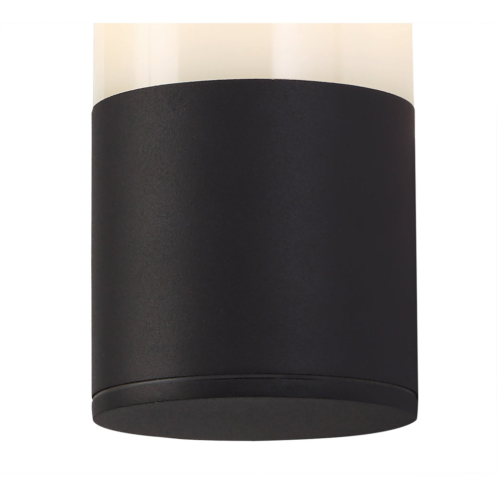 NL7775/OP9 Marc Outdoor Wall Lamp 1 Light Anthracite/Opal