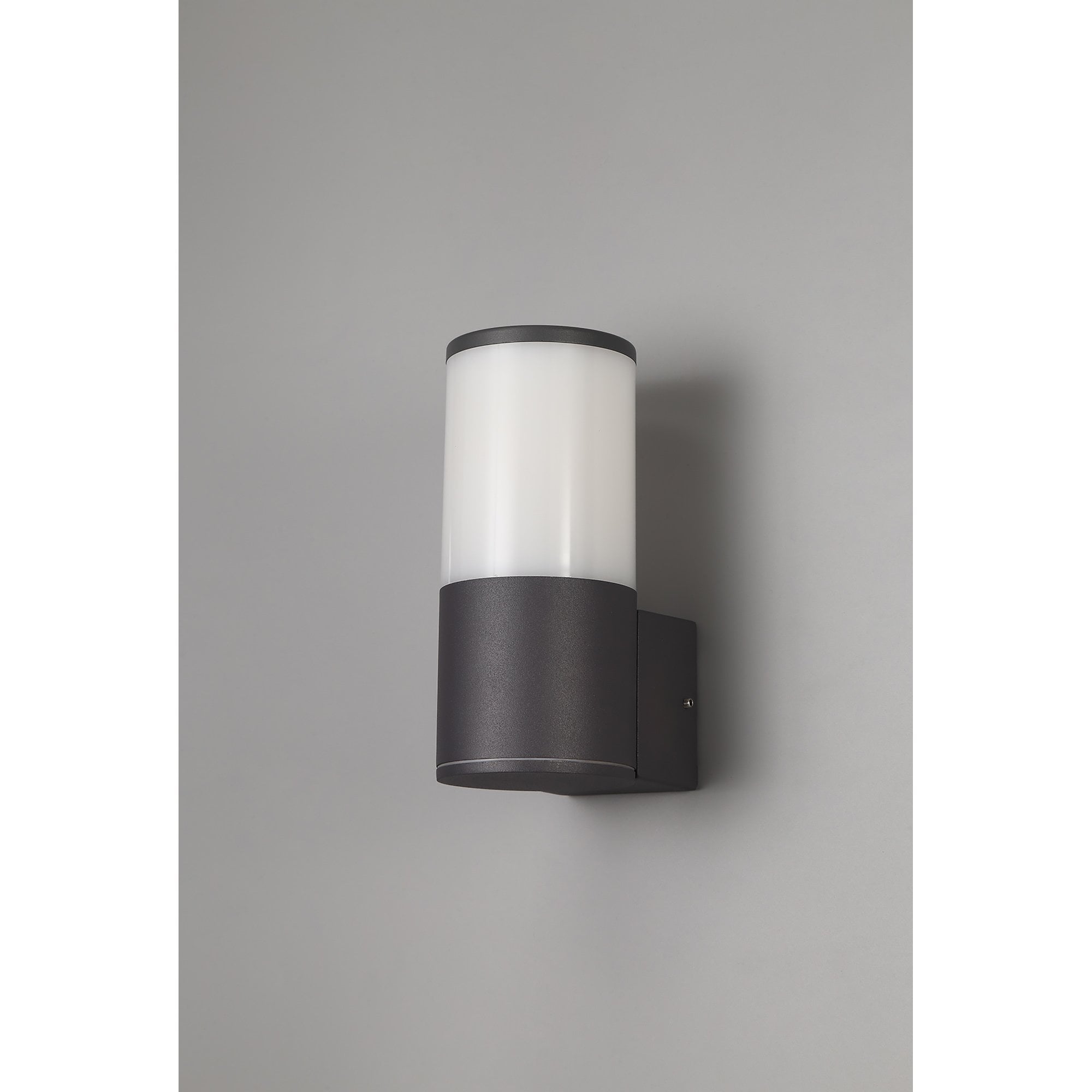 Marc Outdoor Wall  Lamp 1 Light Anthracite/Opal